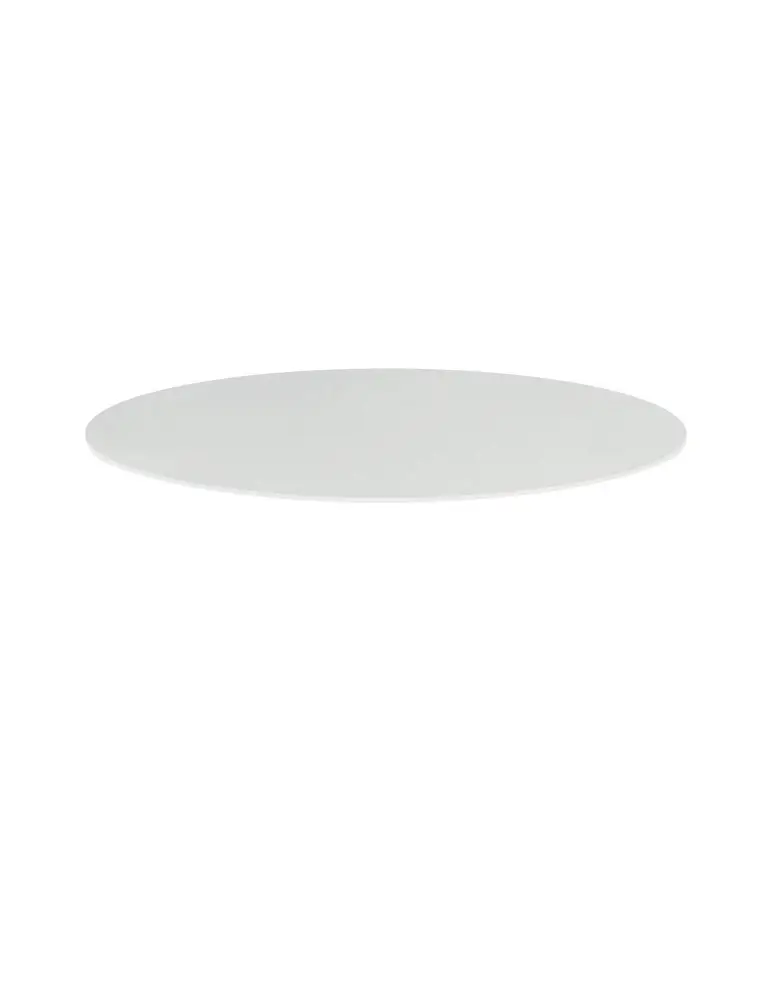 Piano di diametro Ø 60 cm laminato bianco