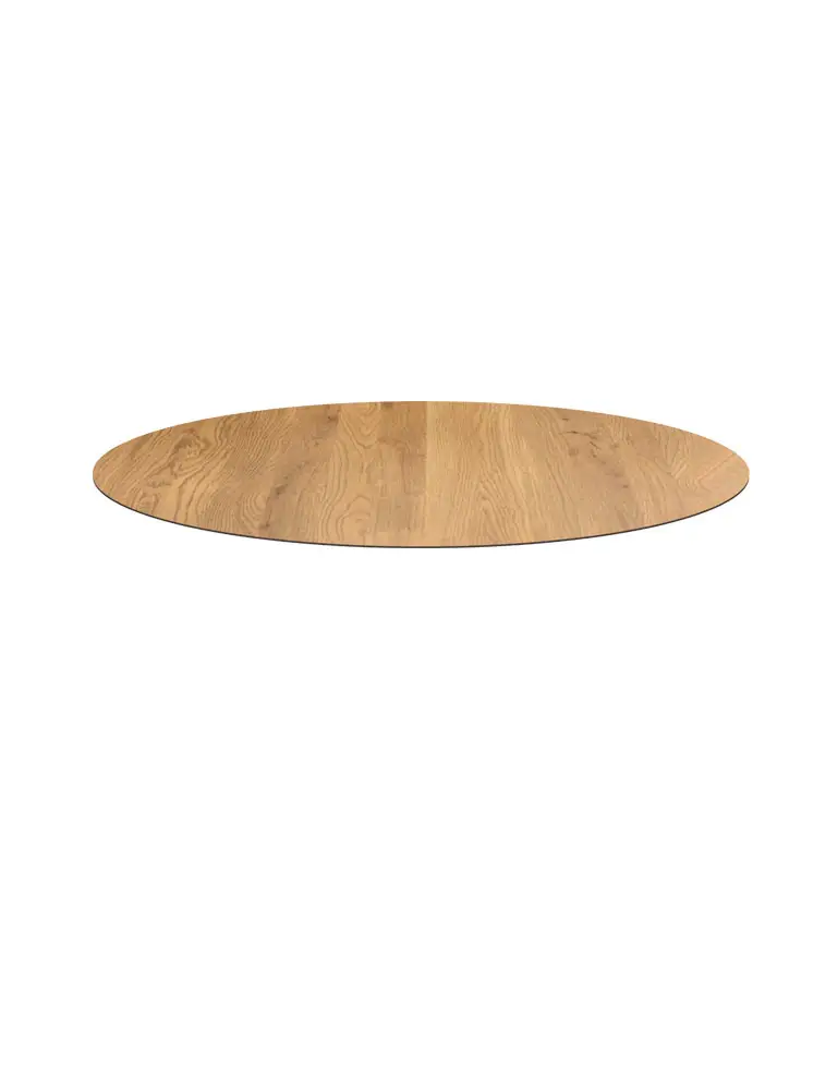Piano Ø 60 cm laminato rovere