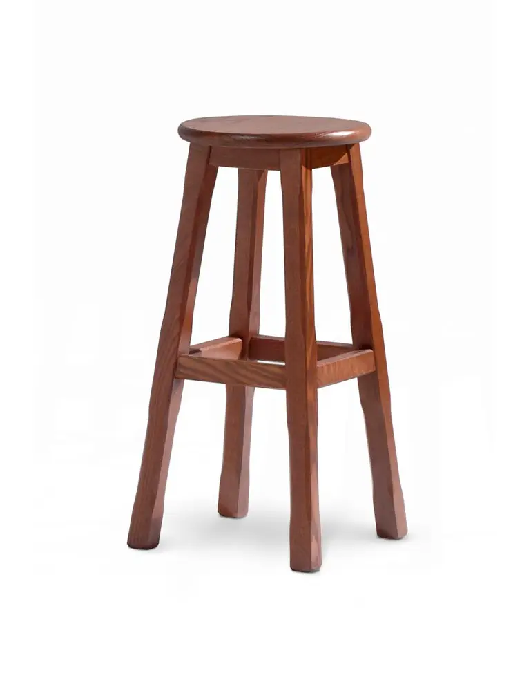 Sgabello Alto Sedie Sgabelli Legno Massiccio Sgabello, Legno, Alto