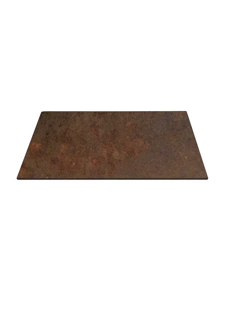 Piano HPL finitura bronzo –    80×80